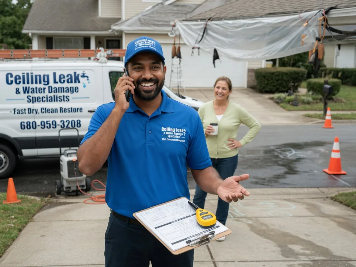 Ceiling Leak Cleanup Sturbridge, MA FAQs